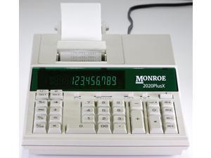 Monroe 2020PlusX 12-Digit Medium-Duty Color Printing Calculator / Adding Machine in Ivory Monroe 2020PlusX 12-Digit Medium-Duty Color Printing Calculator / Adding Machine in Ivory