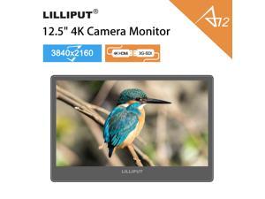Lilliput 12.5 inch Monitor 4K 3840x2160 HDMI Quad View 3G-SDI input for Camera Top DSLR Field Display