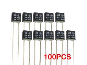 Details about   10Pcs New RH 115℃Thermal Fuse 2A 250V NEW CK