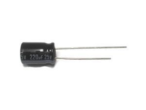 35pc 2200uF 16V 105 deg Aluminum Electrolytic Capacitor Philips 2222-135-55222