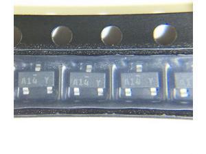 100PCS FAIRCHILD SEMICONDUCTOR MMBD1504A A14 SMALL SIGNAL DIODE, 200V 200mA SOT-23 100PCS FAIRCHILD SEMICONDUCTOR MMBD1504A A14 SMALL SIGNAL DIODE, 200V 200mA SOT-23