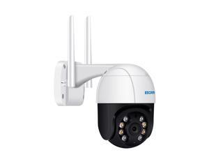 ESCAM QF518 5MP Pan/Tilt AI Humanoid Detection Auto Tracking Cloud Storage Waterproof WiFi IP Camera with Two Way Audio Night Vision ESCAM QF518 5MP Pan/Tilt AI Humanoid Detection Auto Tracking Cloud Storage Waterproof WiFi IP Camera with Two Way Audio Night Vision