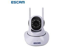 ESCAM G02 Dual Antenna 720P Pan/Tilt WiFi IP IR Camera Support ONVIF Max Up to 128GB Video Monitor ESCAM G02 Dual Antenna 720P Pan/Tilt WiFi IP IR Camera Support ONVIF Max Up to 128GB Video Monitor