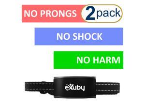 eXuby 2-Pack Friendliest Bark Collar for Small Dogs - No Prongs, No Shock & No Harm - Only Sound & Vibration - Stay in Control with 7 Levels of Intensity - Rechargeable - Most Humane No Bark Collar eXuby 2-Pack Friendliest Bark Collar for Small Dogs - No Prongs, No Shock & No Harm - Only Sound & Vibration - Stay in Control with 7 Levels of Intensity - Rechargeable - Most Humane No Bark Collar