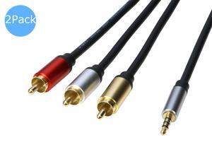 100pcs//lot 3 Poles Audio Jack 2.5mm Stereo Connector Gold Plated 3 Pins 2.5mm Male Plug Wire Connector for Headphone Earphone