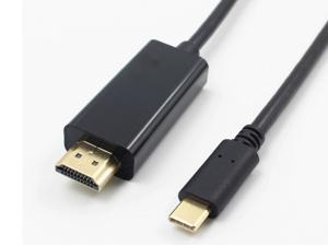 USB 3.1 Type C to HDMI Cable 6ft, iXever USB C to HDMI 4K Video Adapter, Thunderbolt 3/4 Compatible with MacBook Pro/Air,iPad Pro 2021, Surface Book 2,iMac, Galaxy S20 S10 S9 S8, Surface, Dell, HP