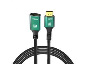 Xiwai HDMI 2.1 Extension Cable Male to Female Ultra-HD UHD 8K 60hz 4K 120hz Cable 48Gbs with Audio & Ethernet HDMI Cord