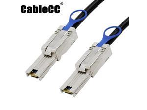 Cablecc  1m External Mini SAS 4x SFF-8088 to SFF 8088 data Cable