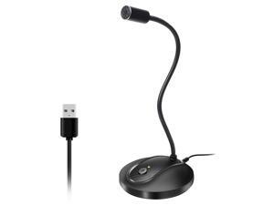 USB Desktop Microphone with Mute Button,Plug&Play Condenser,Computer, PC, Laptop, Mac, PS4 Mic LED Indicator -360 Gooseneck Design -Recording, Dictation, YouTube, Gaming, Streaming (Omnidirectional) USB Desktop Microphone with Mute Button,Plug&Play Condenser,Computer, PC, Laptop, Mac, PS4 Mic LED Indicator -360 Gooseneck Design -Recording, Dictation, YouTube, Gaming, Streaming (Omnidirectional)