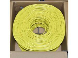 23AWG Solid Pure Bare Copper Wire 1000ft Network Internet Cord CMP No Logo UTP 550Mhz Gray 106204 Monoprice Cat6 Ethernet Bulk Cable Plenum