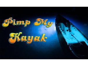 Pimp my Kayak (BLUE) LED Lighting Kit DIY with Red & Green Navigation lights Pimp my Kayak (BLUE) LED Lighting Kit DIY with Red & Green Navigation lights