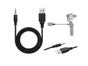 REYTID Replacement USB Power Cable Compatible with DJi Osmo 1m Mobile Charge - Charging Lead Line Gimbal Wire Handheld Camera 3.5mm Stabilizer REYTID Replacement USB Power Cable Compatible with DJi Osmo 1m Mobile Charge - Charging Lead Line Gimbal Wire Handheld Camera 3.5mm Stabilizer