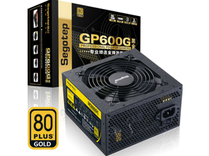 Segotep Gp600g Black Gold Edition Rated 500W Desktop Computer Power Supply Width / Back CABLE Segotep Gp600g Black Gold Edition Rated 500W Desktop Computer Power Supply Width / Back CABLE