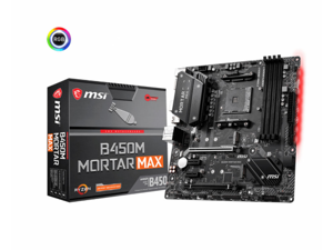 MSI MICRO-STAR B450M Mortar Max Desktop Main Board CPU With AMD Sharp Dragon 3600 / 3700X MSI MICRO-STAR B450M Mortar Max Desktop Main Board CPU With AMD Sharp Dragon 3600 / 3700X
