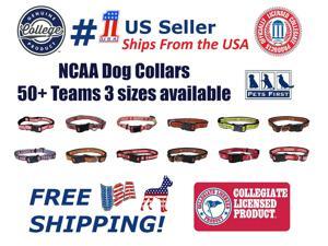 Pets First NCAA North Carolina State Wolfpack Dog Collar, Officially Licensed - Heavy Duty, Durable, Medium Pets First NCAA North Carolina State Wolfpack Dog Collar, Officially Licensed - Heavy Duty, Durable, Medium