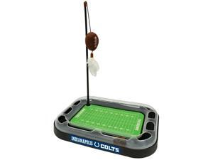 NFL Indianapolis Colts CAT Scratcher Toy with Catnip Plush & Feather Cat and Kitty Toy NFL Indianapolis Colts CAT Scratcher Toy with Catnip Plush & Feather Cat and Kitty Toy