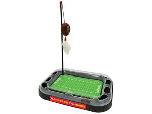 NFL Kansas City Chiefs CAT Scratcher Toy with Catnip Plush & Feather Cat and Kitty Toy NFL Kansas City Chiefs CAT Scratcher Toy with Catnip Plush & Feather Cat and Kitty Toy