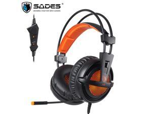 SADES A6 USB 7.1Virtual Surround Sound Headset Game Headset Over Ear For PC, Laptop SADES A6 USB 7.1Virtual Surround Sound Headset Game Headset Over Ear For PC, Laptop