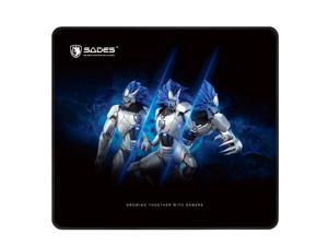SADES Frost Gaming Mouse Pad Non-slip Natural Rubber Base Large Mouse Pad XL Size 17.71 x 15.75 x 0.12 Inches For Shooter FPS For Computer SADES Frost Gaming Mouse Pad Non-slip Natural Rubber Base Large Mouse Pad XL Size 17.71 x 15.75 x 0.12 Inches For Shooter FPS For Computer