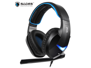 SADES WAND Gaming Headset Driver-Free 7.1 Surround Audio Along Swivel-To-Mute Mic 2 Gaming Audio Modes For PC / Laptop SADES WAND Gaming Headset Driver-Free 7.1 Surround Audio Along Swivel-To-Mute Mic 2 Gaming Audio Modes For PC / Laptop