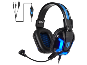 SADES Element Gaming Headset Stereo USB Headphones Brilliant Basses Ultralight For PC/Laptop SADES Element Gaming Headset Stereo USB Headphones Brilliant Basses Ultralight For PC/Laptop