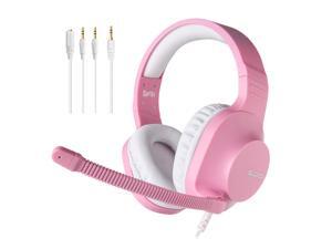 SADES Spirits Gaming Headphones Stereo 50mm Speaker Pink Headset With Microphone Multi-Platform Light Weigth Wired Headphones For PC,Laptop,PS4,XBOX ONE,Mobile,VR,Nintendo Switch SADES Spirits Gaming Headphones Stereo 50mm Speaker Pink Headset With Microphone Multi-Platform Light Weigth Wired Headphones For PC,Laptop,PS4,XBOX ONE,Mobile,VR,Nintendo Switch