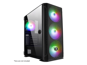 SADES Yu Computer Gaming Case, With USB 3.0 Door Open Tempered Glass PC Case, 8 Fan Positions SADES Yu Computer Gaming Case, With USB 3.0 Door Open Tempered Glass PC Case, 8 Fan Positions