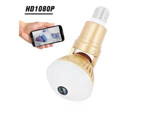 1080P 200W Bulb IP Camera 360 Degree Panoramic WiFi Wireless Camera Night Vision 2 Way Talk Motion Detection Pet Baby Camera 1080P 200W Bulb IP Camera 360 Degree Panoramic WiFi Wireless Camera Night Vision 2 Way Talk Motion Detection Pet Baby Camera