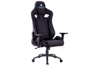 EUREKA ERGONOMIC Gaming Chair GX5 Swivel Computer Desk Chair, Massage Office and Gaming Chairs with Reclining Back Support, Black EUREKA ERGONOMIC Gaming Chair GX5 Swivel Computer Desk Chair, Massage Office and Gaming Chairs with Reclining Back Support, Black