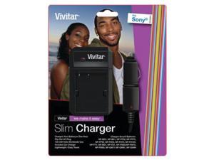 Vivitar SCSON2 Charger for Sony Battery  Black