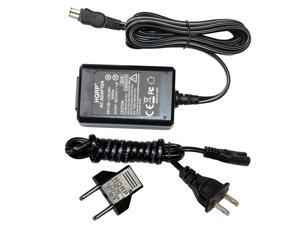 GZMG21U Camcorder with USA Cord & Euro Plug Adapter HQRP Replacement AC Adapter/Charger for JVC Everio GZ-MG21U 