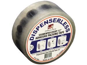 Dispenserless Tape  Never Worry About Cutting Tape or Loosing Your Place On the Roll Again