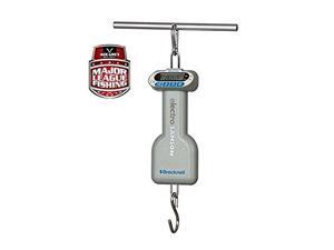 Hanging Fishing Travel Scale 22 LB hand Held Carrying Case By Brecknell Model ElectroSamson Hanging Fishing Travel Scale 22 LB hand Held Carrying Case By Brecknell Model ElectroSamson