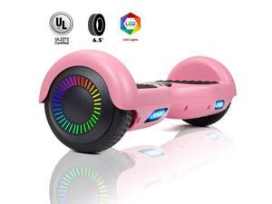 Felimoda Hoverboard Self Balancing Scooter 6.5" Two-Wheel Self Balancing Hoverboard Speaker and LED Lights Electric Scooter for Adult Kids Gift UL 2272 Certified (Pink) Felimoda Hoverboard Self Balancing Scooter 6.5" Two-Wheel Self Balancing Hoverboard Speaker and LED Lights Electric Scooter for Adult Kids Gift UL 2272 Certified (Pink)