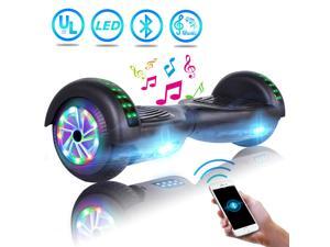 Felimoda Hoverboard 6.5" Two-Wheel Self Balancing Hoverboard with LED Lights Electric Scooter and Bluetooth without Free Carry Bag for Adult Kids Gift UL 2272 Certified Black Felimoda Hoverboard 6.5" Two-Wheel Self Balancing Hoverboard with LED Lights Electric Scooter and Bluetooth without Free Carry Bag for Adult Kids Gift UL 2272 Certified Black