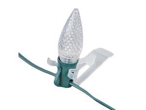 Novelty Lights 39032 All in One Christmas Light Clip, C7/C9 Base, Mini Lights, Shingle and Gutter Mount, 50 Pack Novelty Lights 39032 All in One Christmas Light Clip, C7/C9 Base, Mini Lights, Shingle and Gutter Mount, 50 Pack