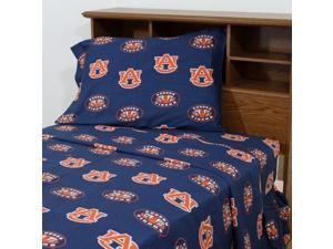 College Covers AUBSSTW Auburn Printed Sheet Set Twin- Solid College Covers AUBSSTW Auburn Printed Sheet Set Twin- Solid