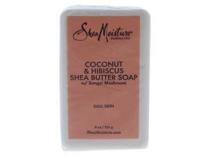 shea mst ccnt&hbscs shbtr size 8.0 o shea moisture coconut & hibiscus shea butter soap 8.0oz