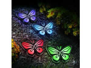 Solar Path Lights - Paw, Butterfly, or Daisy (Set of 4) Solar Path Lights - Paw, Butterfly, or Daisy (Set of 4)