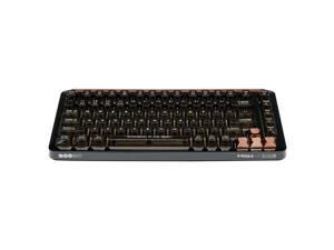MIIIW XIAOMI BLACK IO 83 Keys Custom Mechanical Gaming Keyboard, Space Gold...