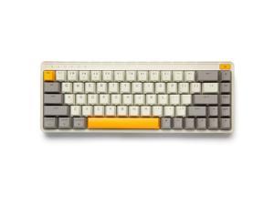 MIIIW XIAOMI Z680 68 Keys 65 Mechanical Keyboard Gateron G Pro Yellow Switches Autumn
