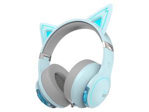Edifier G5BT CAT Wireless Bluetooth Wired Cat Ear Gaming Headset with Mic (...