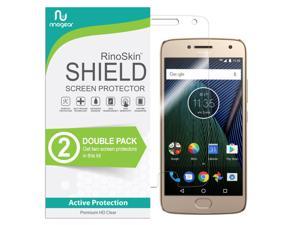 2Pack RinoGear Screen Protector for Motorola Moto G5 Case Friendly Motorola Moto G5 Screen Protector Accessory Full Coverage Clear Film