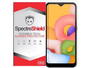 (2-Pack) Spectre Shield Screen Protector for Samsung Galaxy A01 Screen Protector Case Friendly Accessories Flexible Full Coverage Clear TPU Film