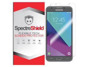 Spectre Shield Screen Protector for Samsung Galaxy J3 Emerge Screen Protector Case Friendly Accessories Flexible Full Coverage Clear TPU Film