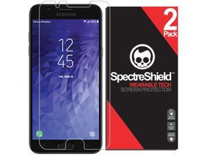 (2-Pack) Spectre Shield Screen Protector for Samsung Galaxy J3 V Screen Protector (2018) Case Friendly Accessories Flexible Full Coverage Clear TPU Film