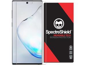 Spectre Shield Screen Protector for Samsung Galaxy Note 10 Plus Screen Protector (Works w/Fingerprint ID) Case Friendly Accessories Flexible Full Coverage Clear TPU Film