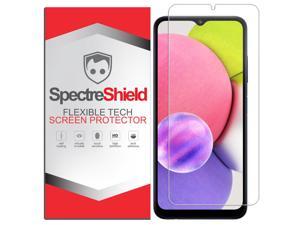SpectreShield Screen Protector for Samsung Galaxy A03s Screen Protector Case Friendly Accessories Flexible Full Coverage Clear TPU Film