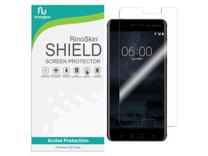 RinoGear Nokia 6 Screen Protector Case Friendly Screen Protector for Nokia 6 Accessory Full Coverage Clear Film
