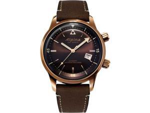 Alpina Seastrong Heritage AL-525BR4H4 Bronze PVD Leather Automatic Men's Watch Alpina Seastrong Heritage AL-525BR4H4 Bronze PVD Leather Automatic Men's Watch